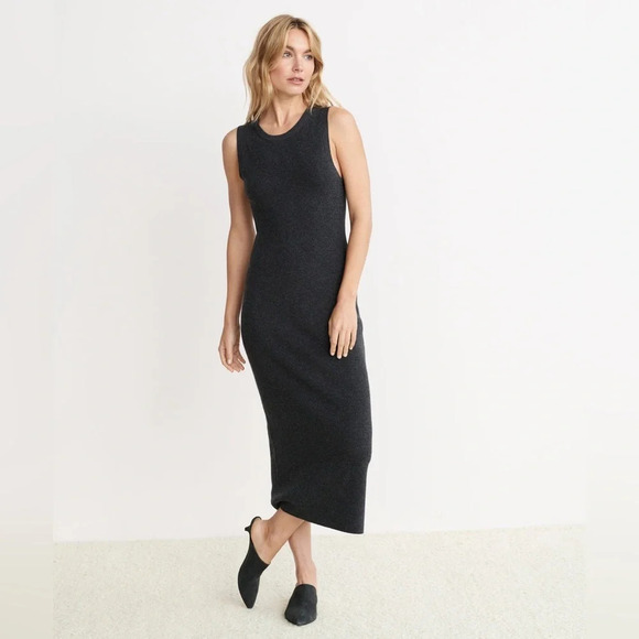 JENNI KAYNE Sleeveless Sweater Dress  Charcoal - Picture 9 of 10